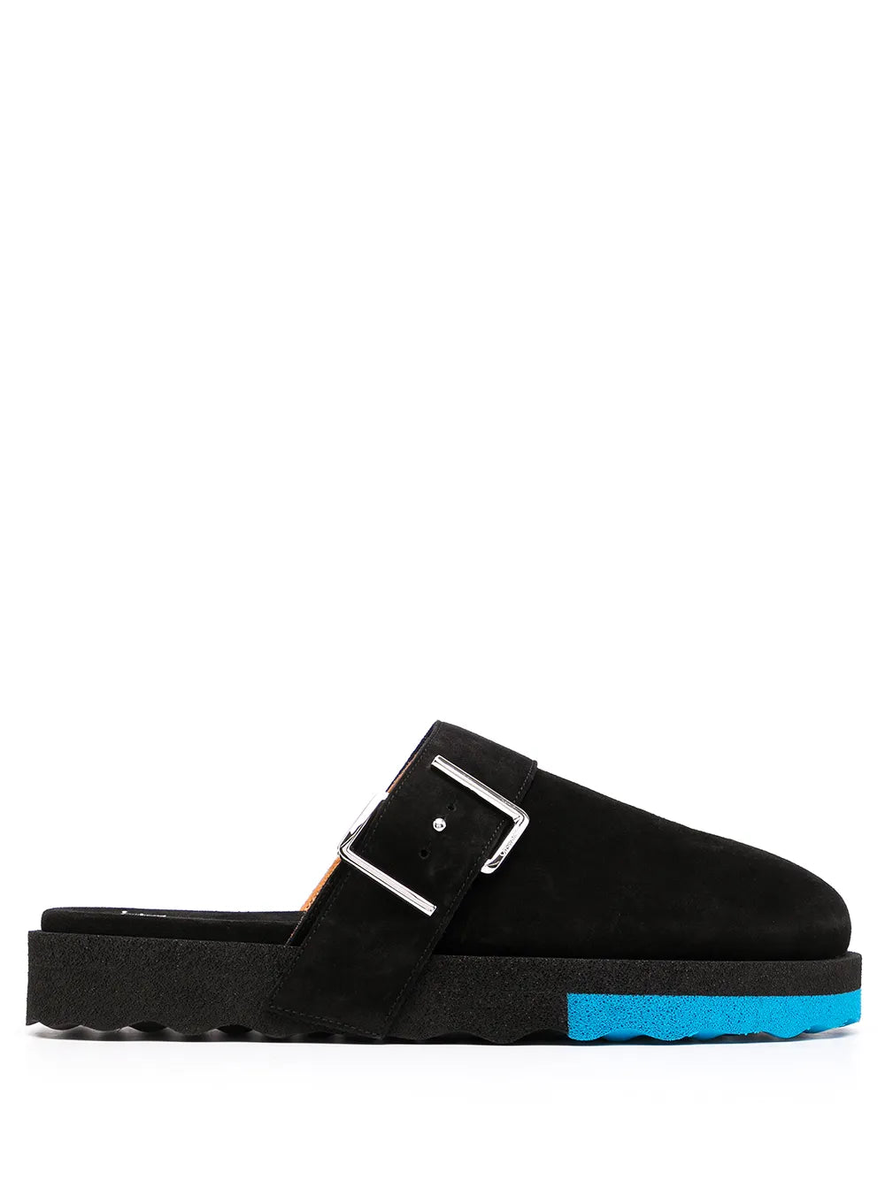 Off-White buckle-detail Sponge slippers