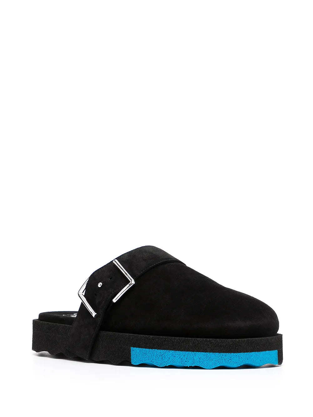 Off-White buckle-detail Sponge slippers