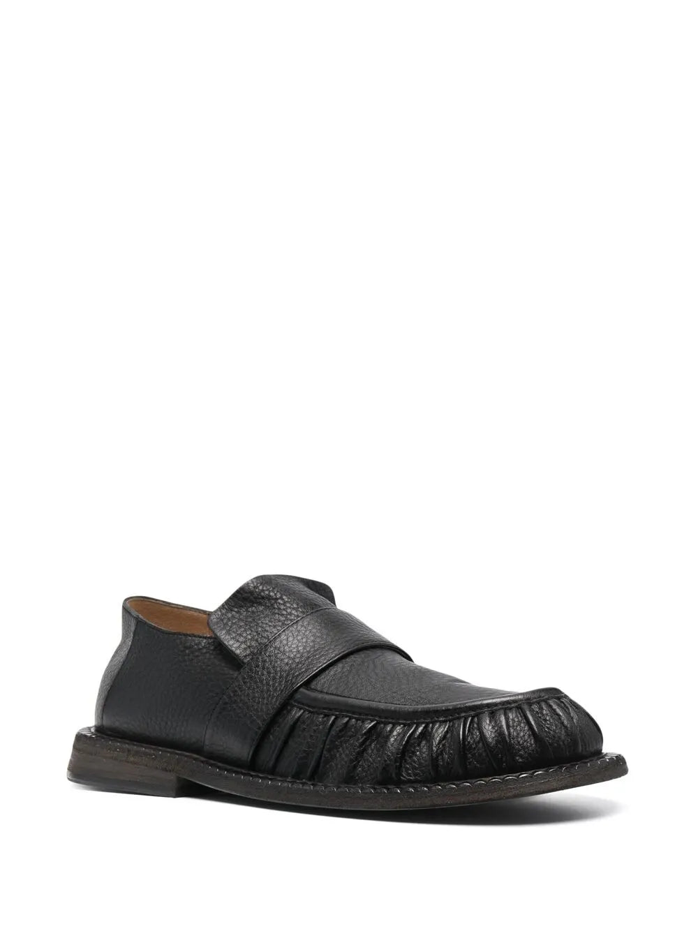 Marsèll Alluce grained leather loafers