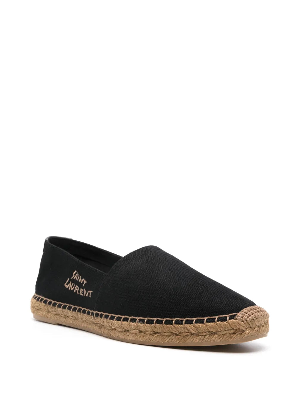 Saint Laurent logo-embroidered espadrilles