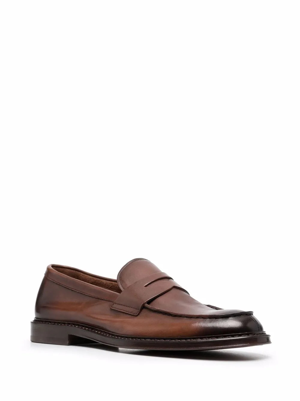 Doucal's distressed loafers