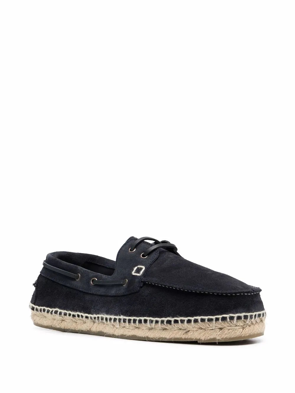Manebi Hamptons suede boat shoes