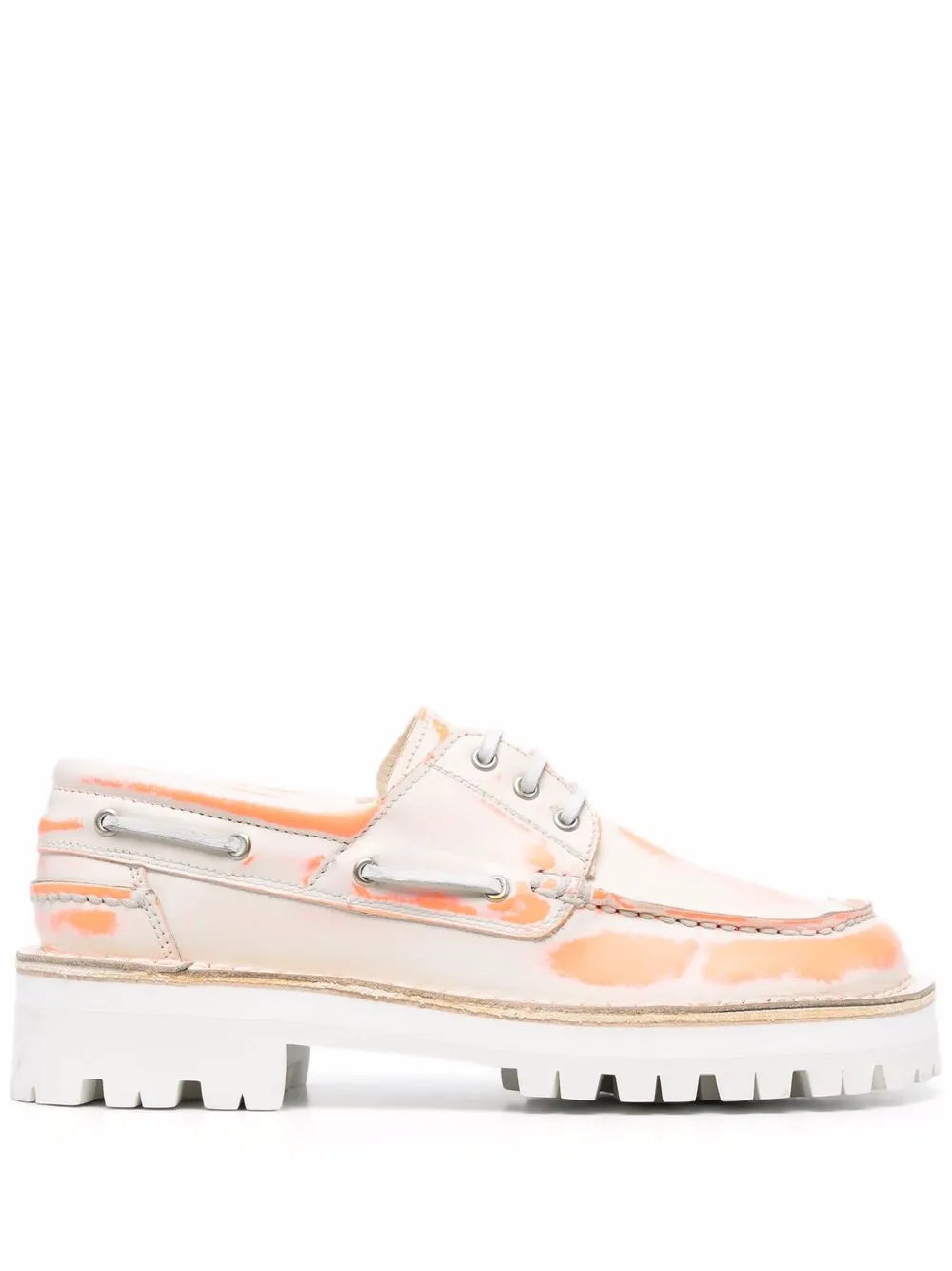 CamperLab tie-dye lace-up shoes