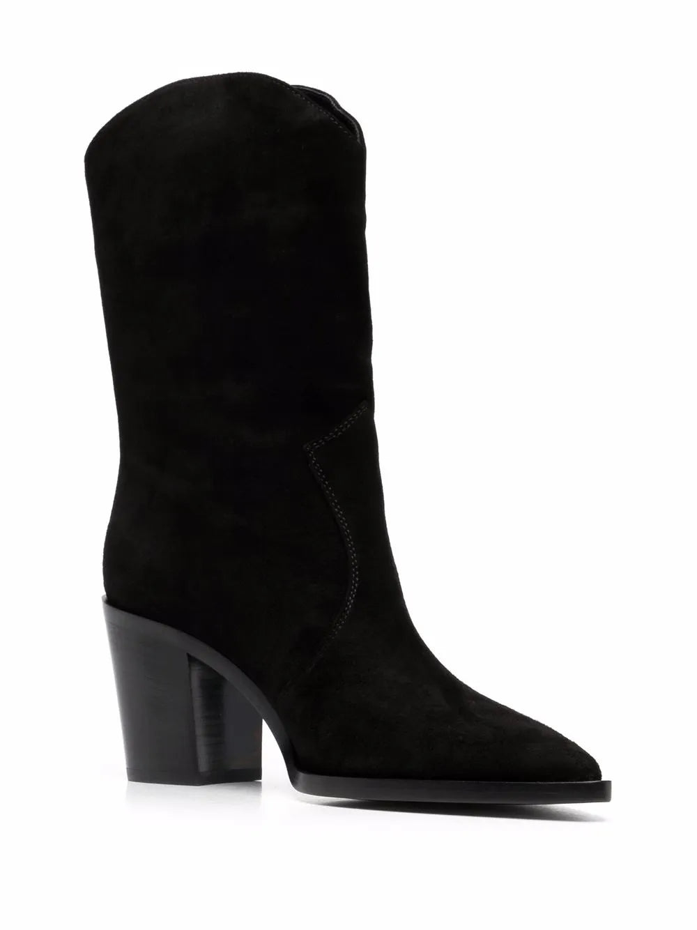 Gianvito Rossi Denver 70mm suede ankle boots