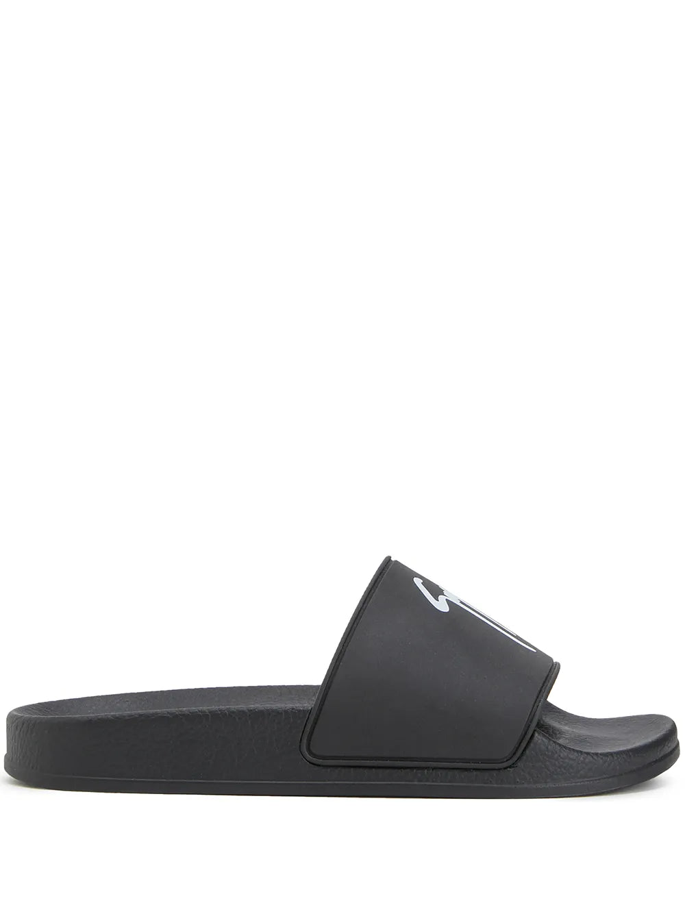 Giuseppe Zanotti Brett signature-print slides