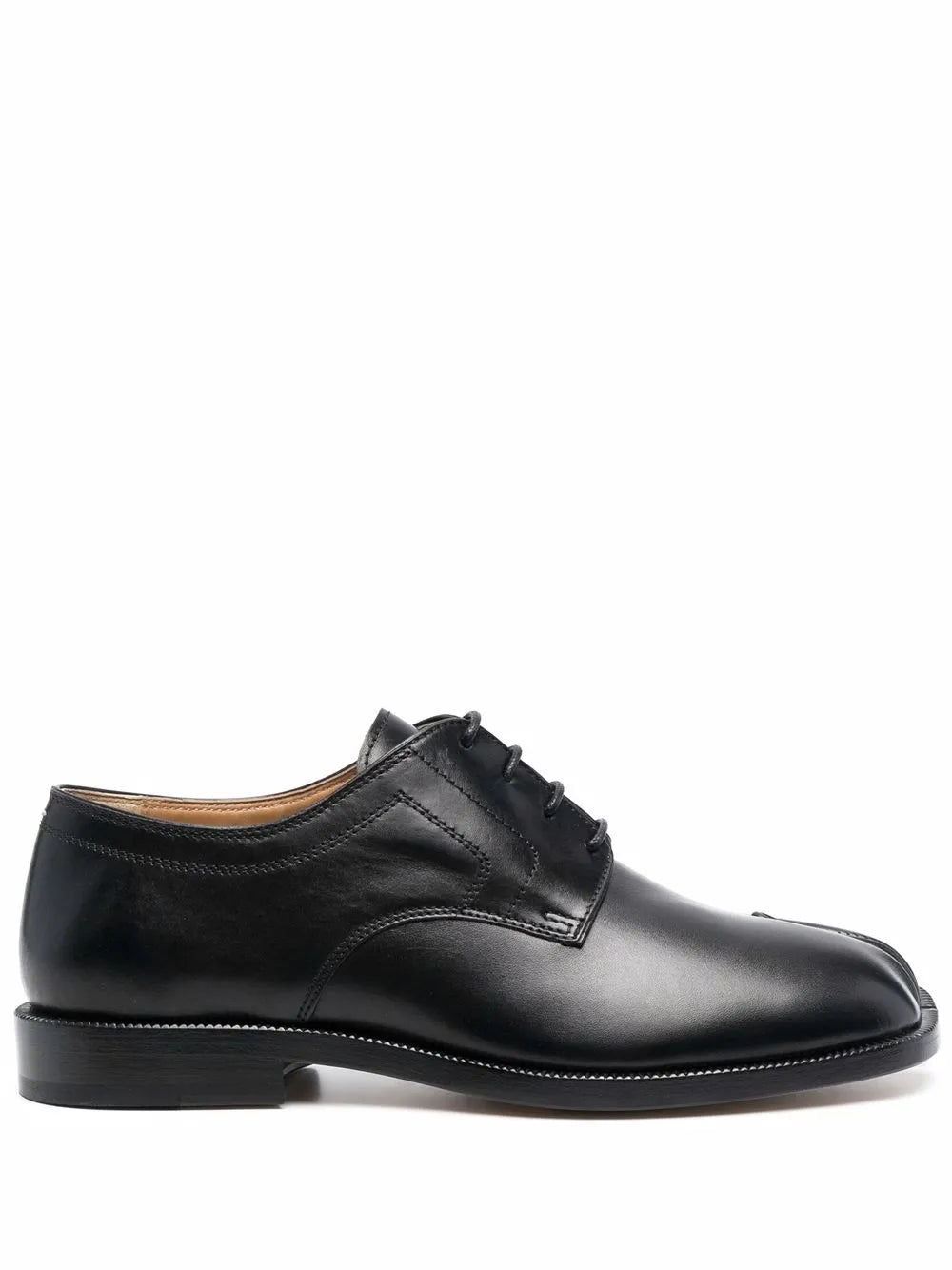 Maison Margiela Tabi lace-up leather brogues