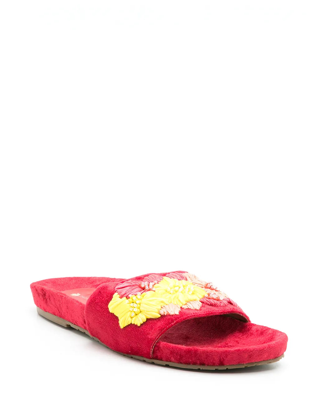 Amir Slama embroidered slides