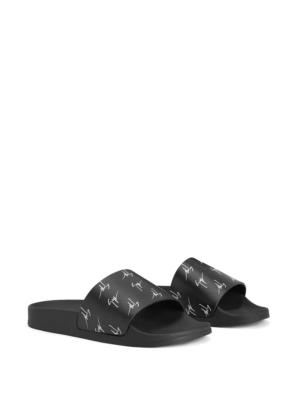 Giuseppe Zanotti Brett logo-print slides