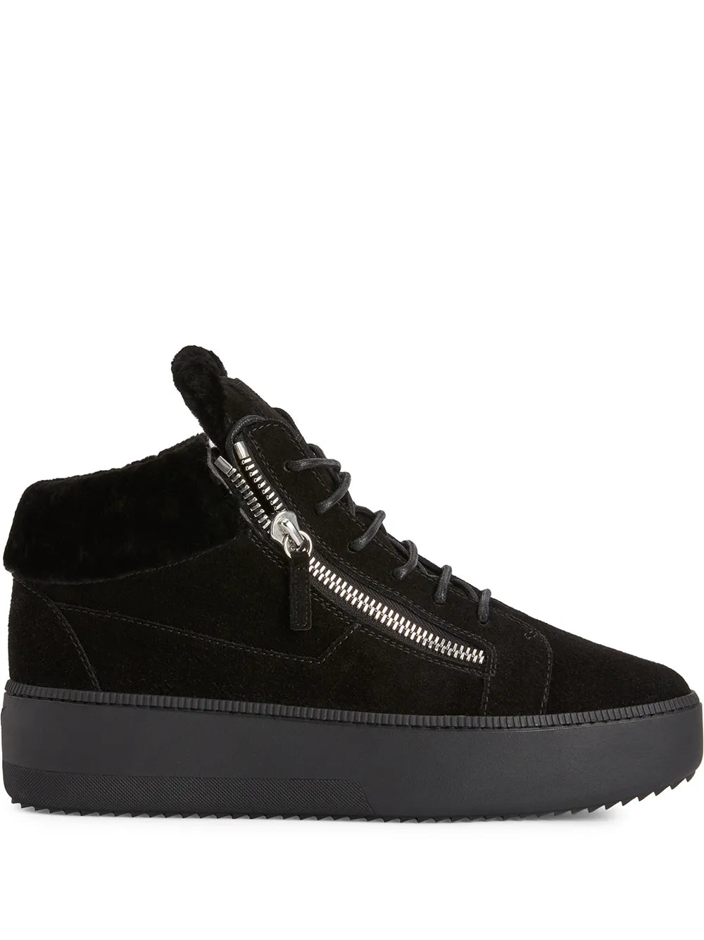 Giuseppe Zanotti Kriss suede platform sneakers