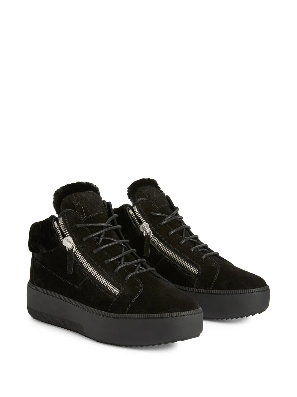 Giuseppe Zanotti Kriss suede platform sneakers