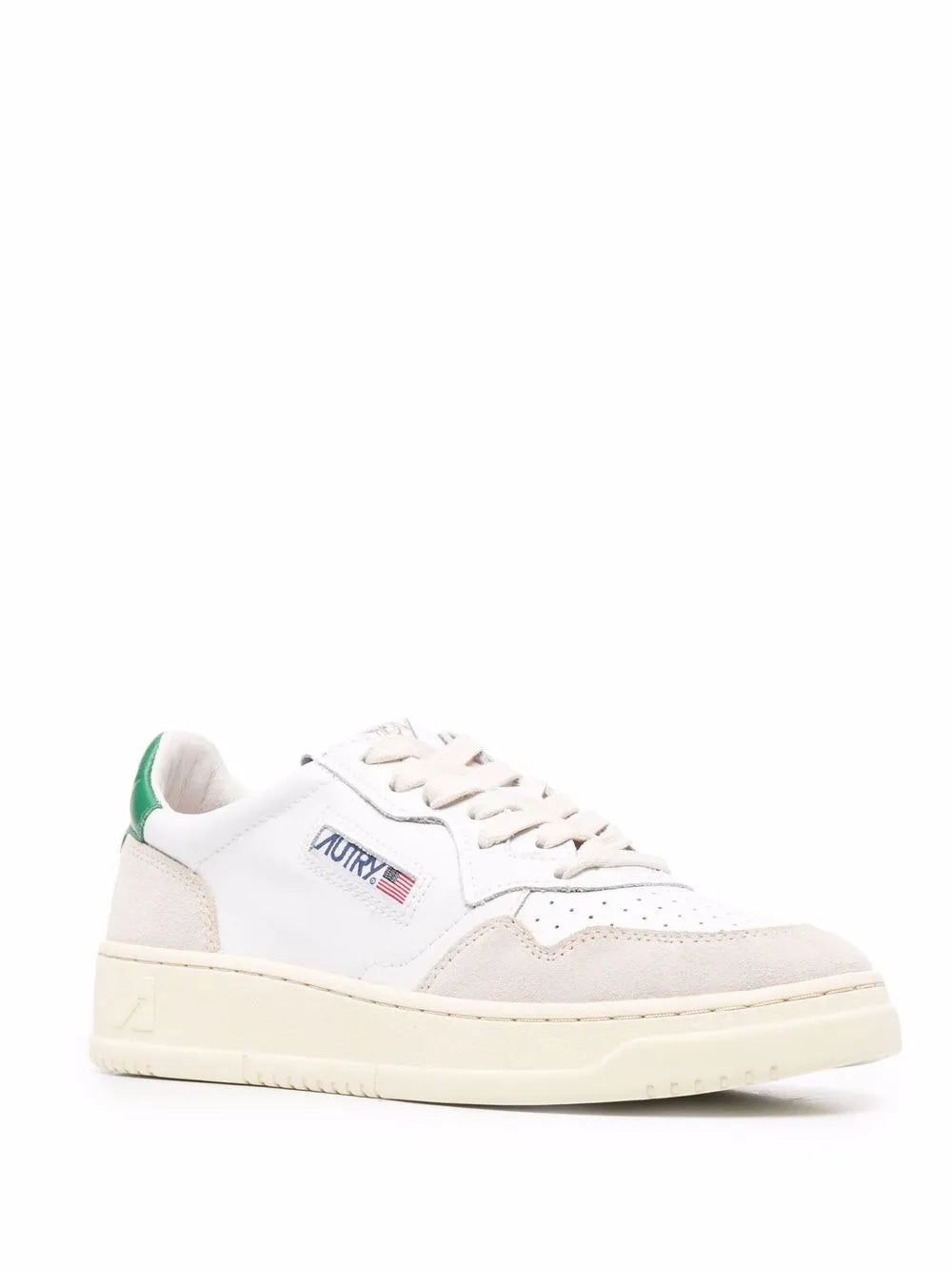 Autry logo-patch lace-up sneakers