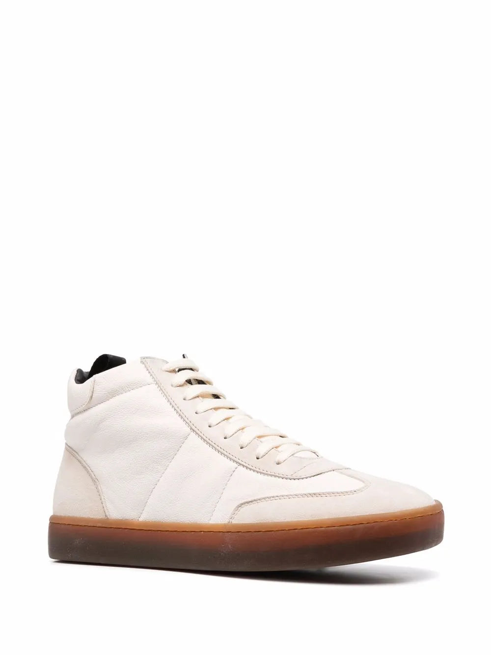 Officine Creative kombined leather sneakers