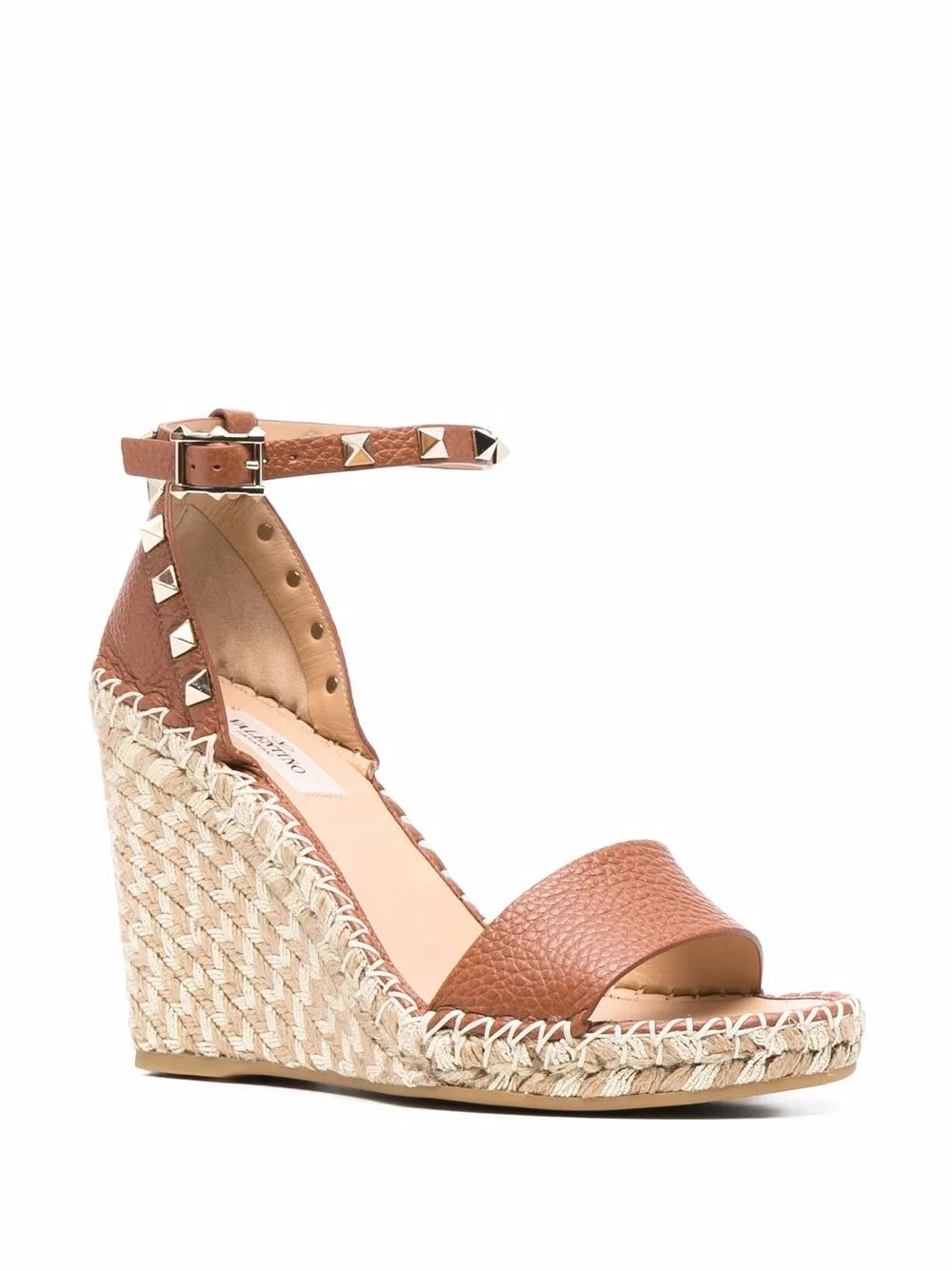 Valentino Garavani espadrille Rockstud wedge sandals