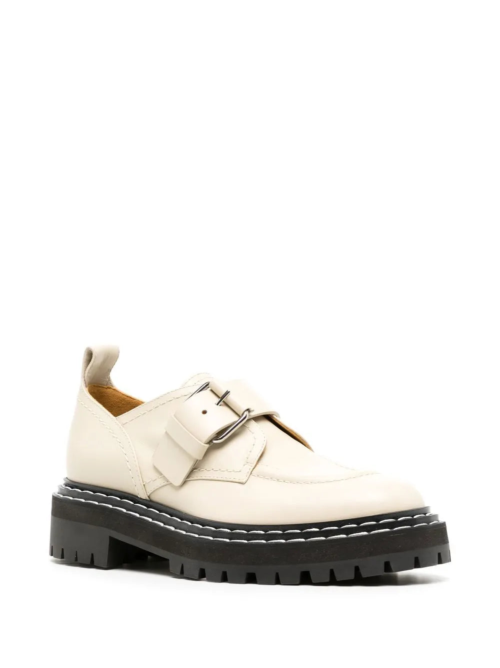 Proenza Schouler lug-sole buckled oxfords