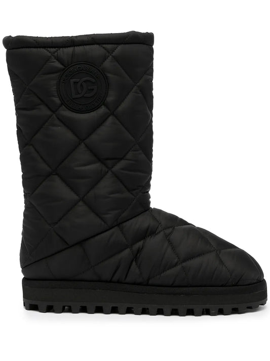 Dolce & Gabbana quilted snow boots
