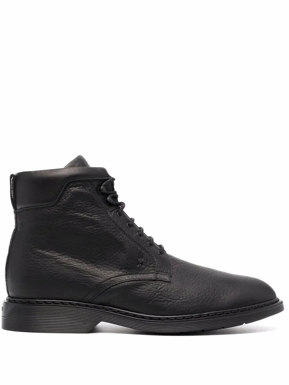 Hogan lace-up leather boots