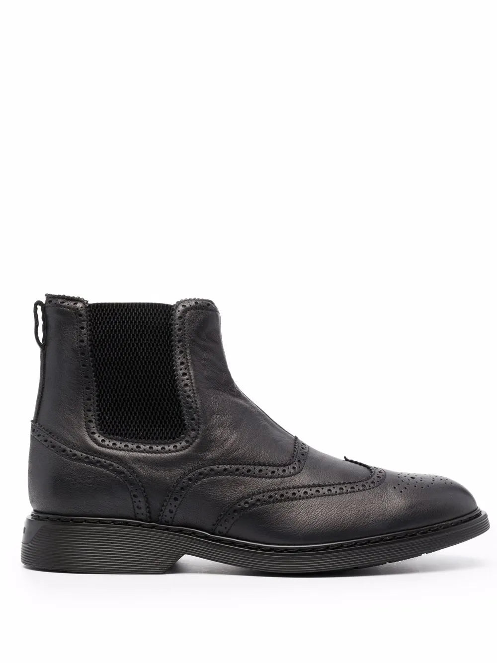 Hogan leather Chelsea boots