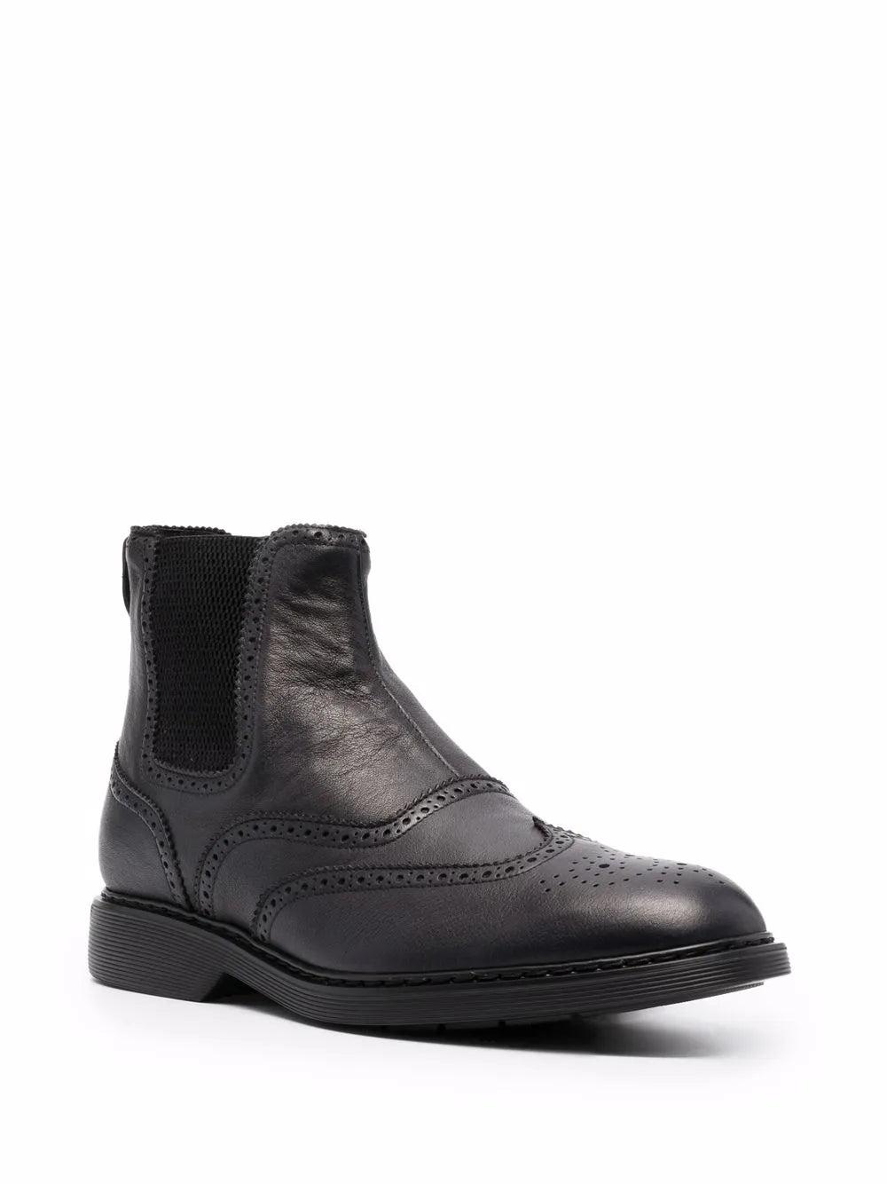 Hogan leather Chelsea boots