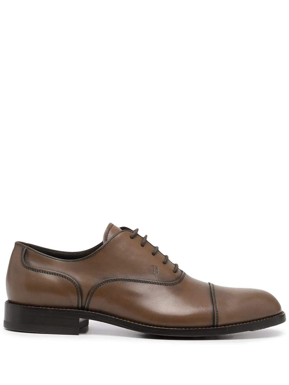 Tod's polished-finish lace-up shoes