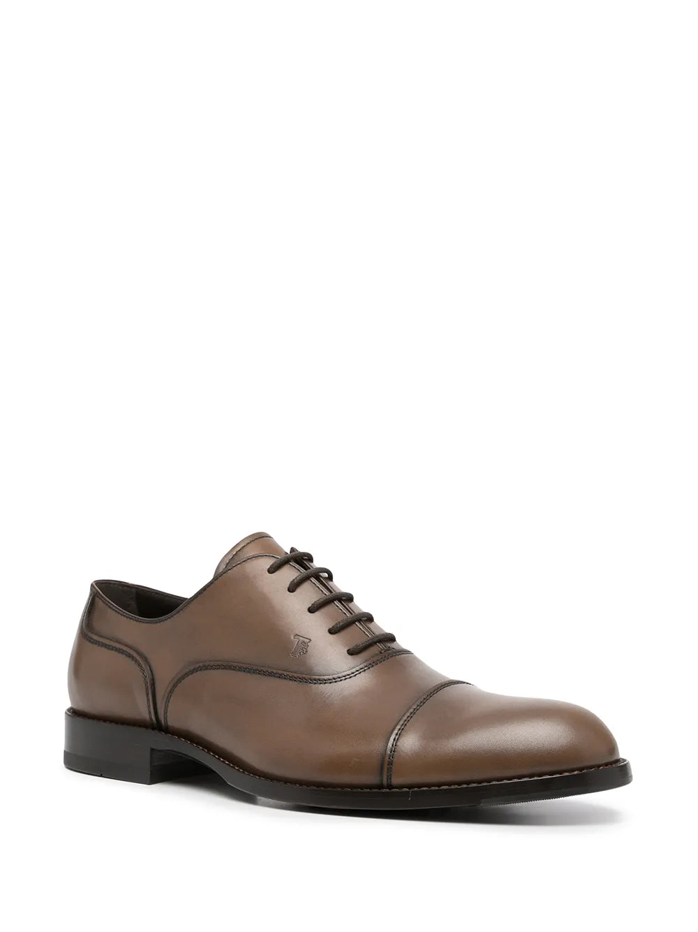 Tod's polished-finish lace-up shoes