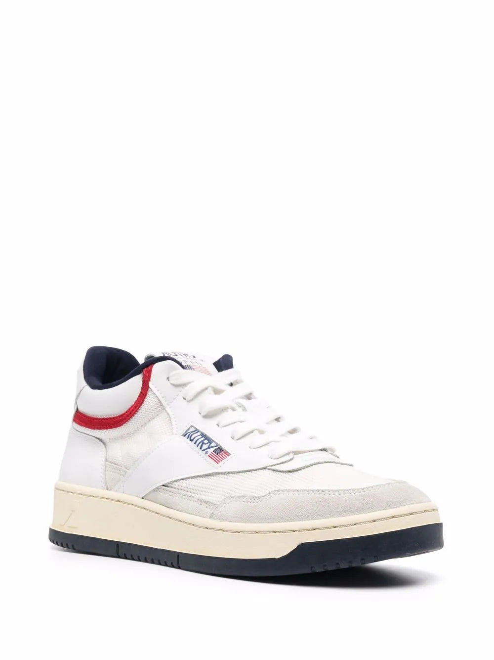 Autry side logo-patch sneakers