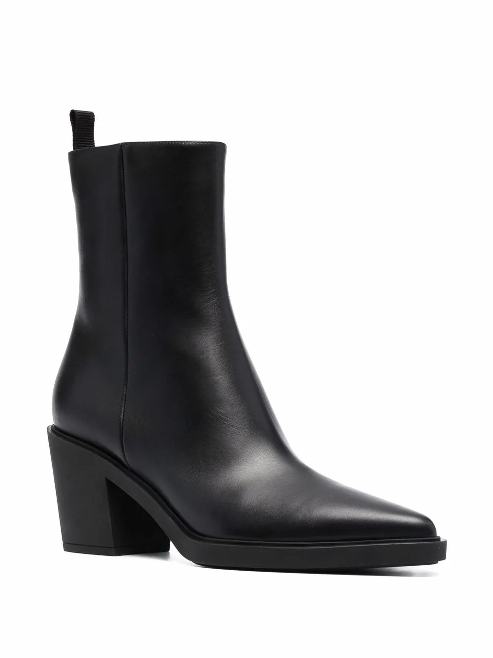 Gianvito Rossi Dylan leather ankle boots