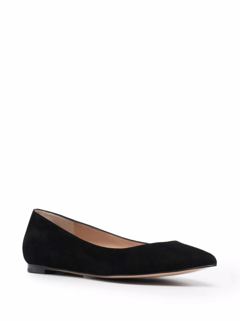 Gianvito Rossi Gianvito suede ballerina shoes