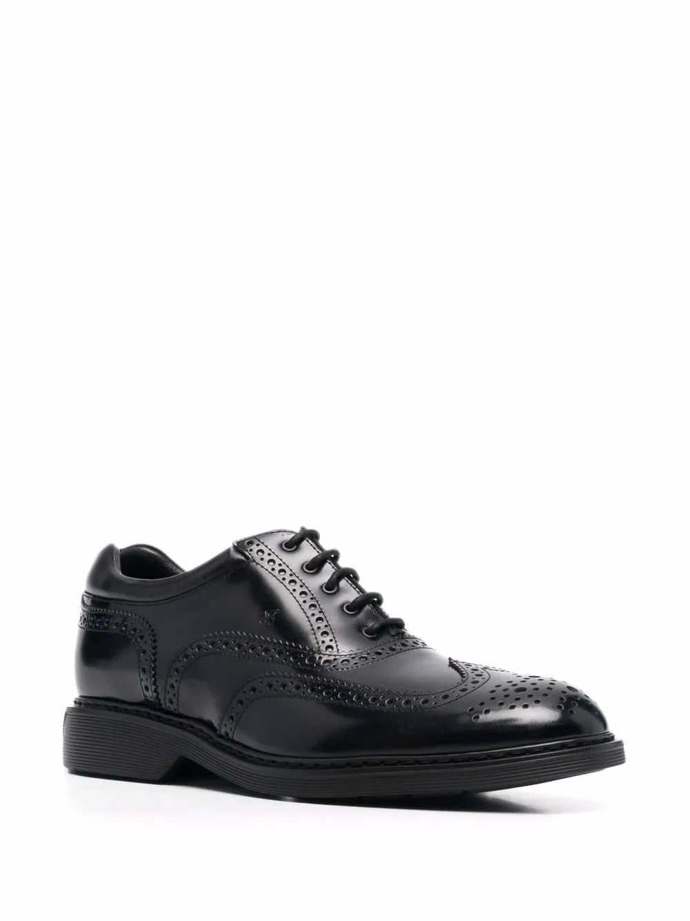 Hogan leather lace-up brogues
