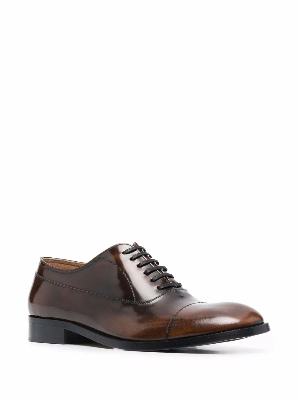 Maison Margiela waxed leather Oxford shoes