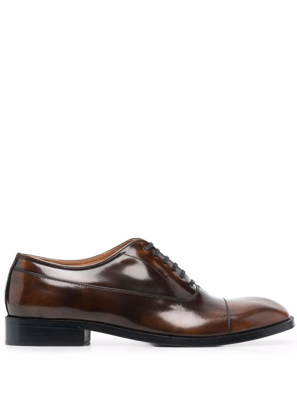 Maison Margiela waxed leather Oxford shoes