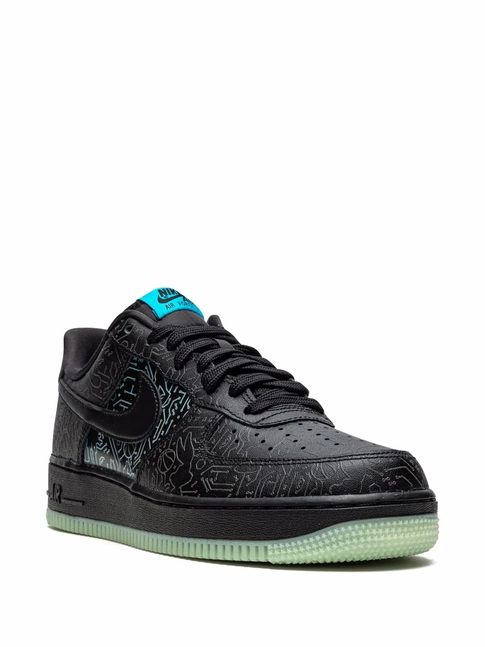 Nike x Sapce Jam Air Force 1 Low "Computer Chip" sneakers