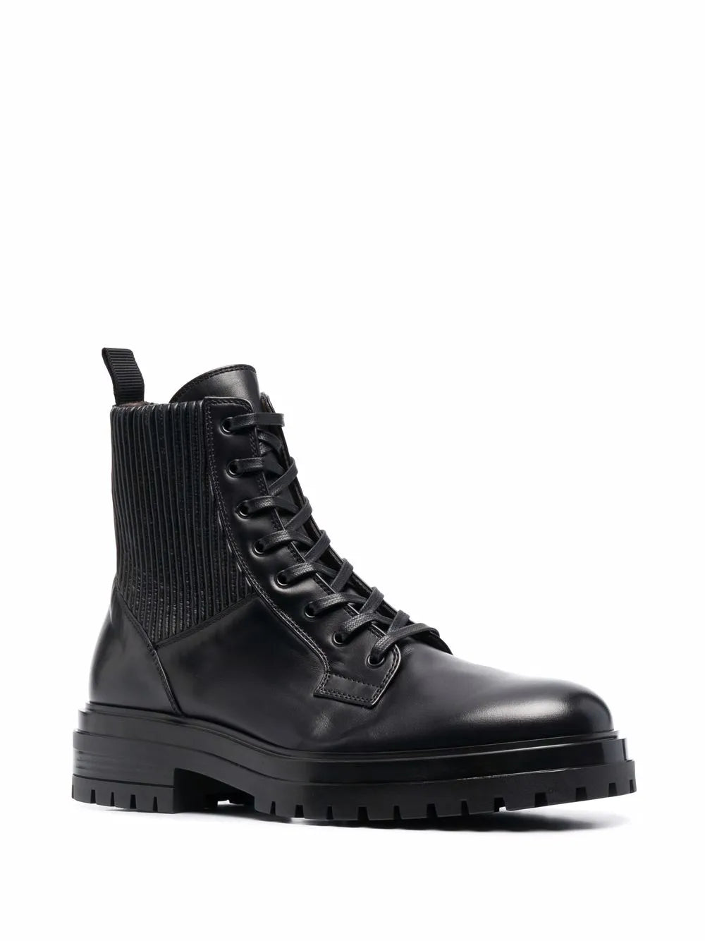 Gianvito Rossi lace-up leather boots