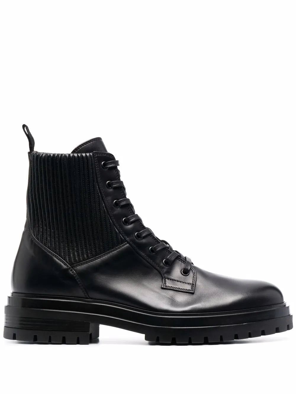 Gianvito Rossi lace-up leather boots