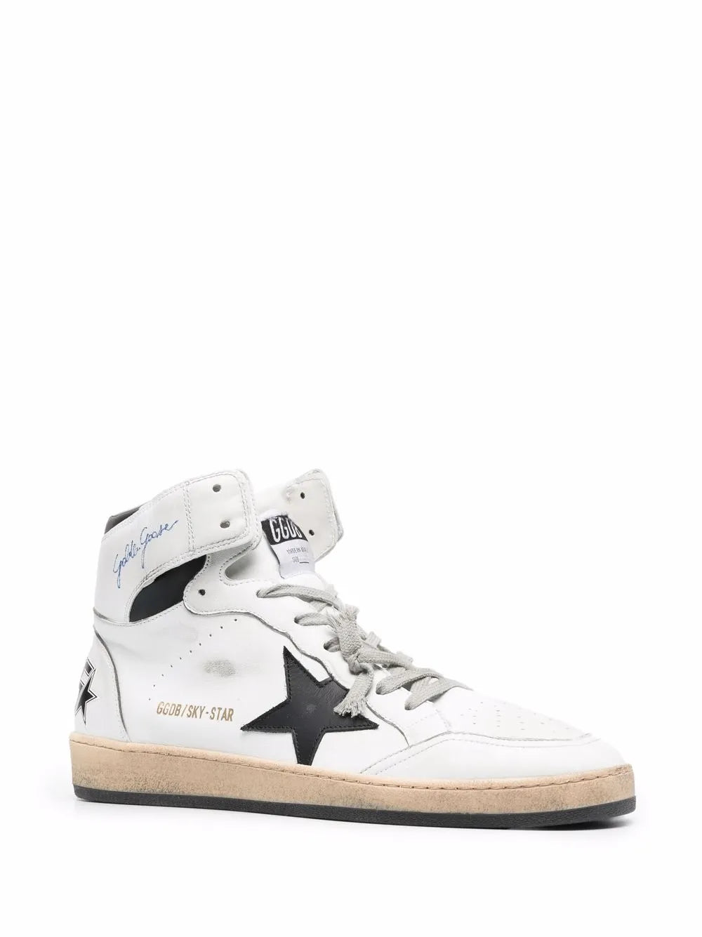 Golden Goose Sky-Star high-top lace-up sneakers