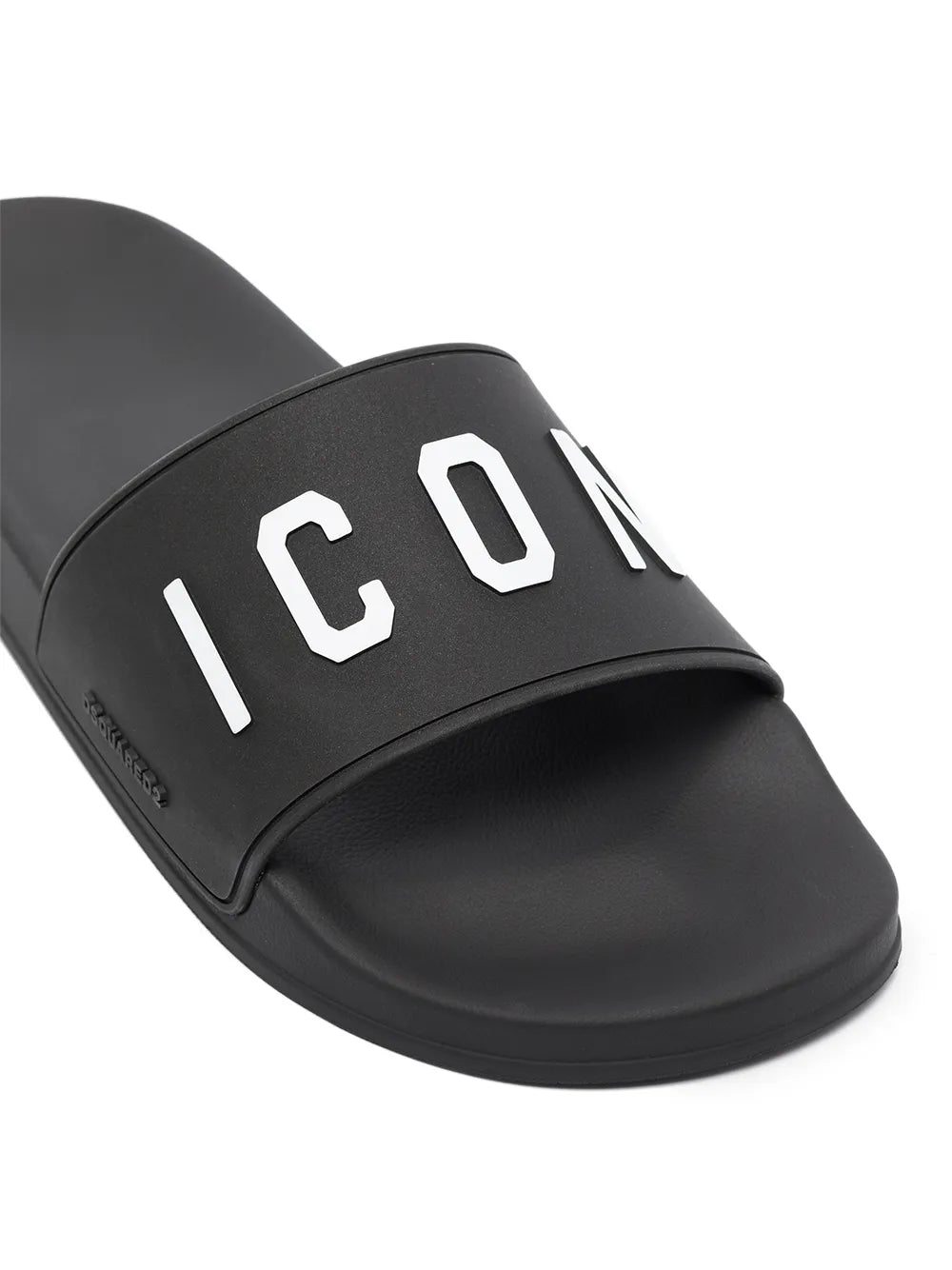 DSQUARED2 logo-print flat slides