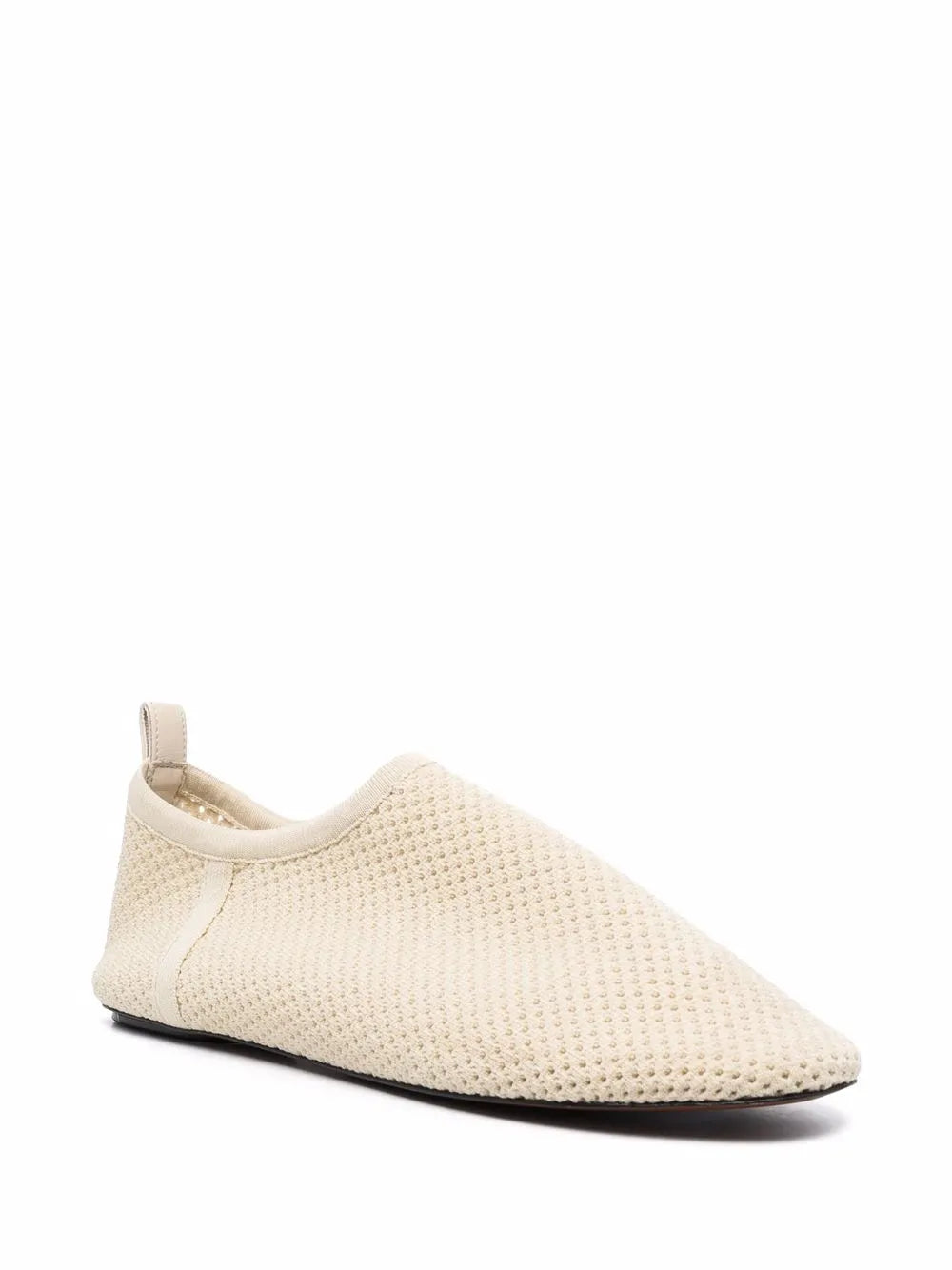 Nanushka mesh-knit loafers