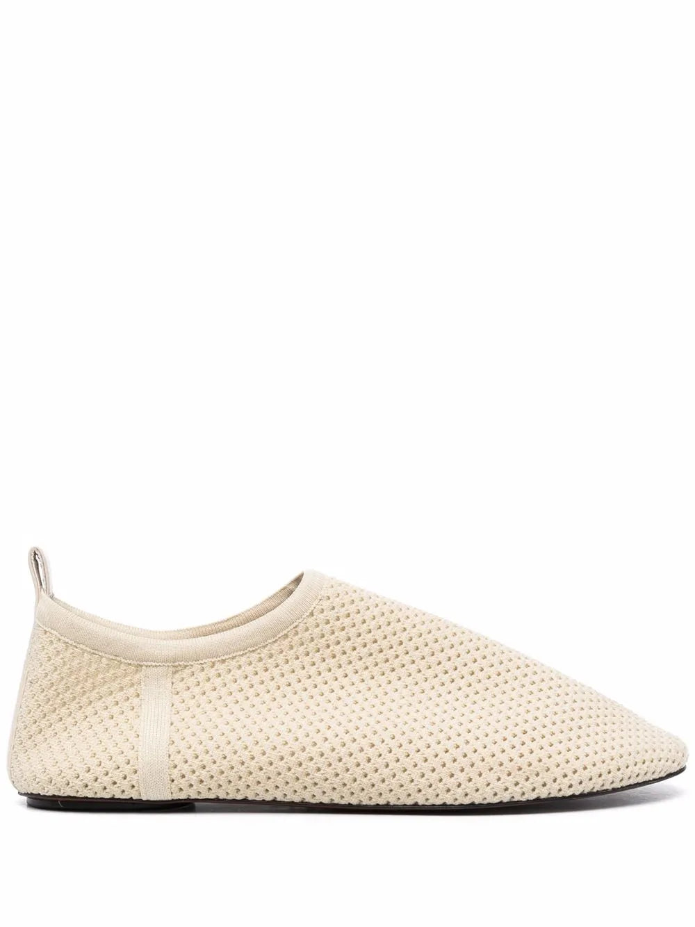 Nanushka mesh-knit loafers