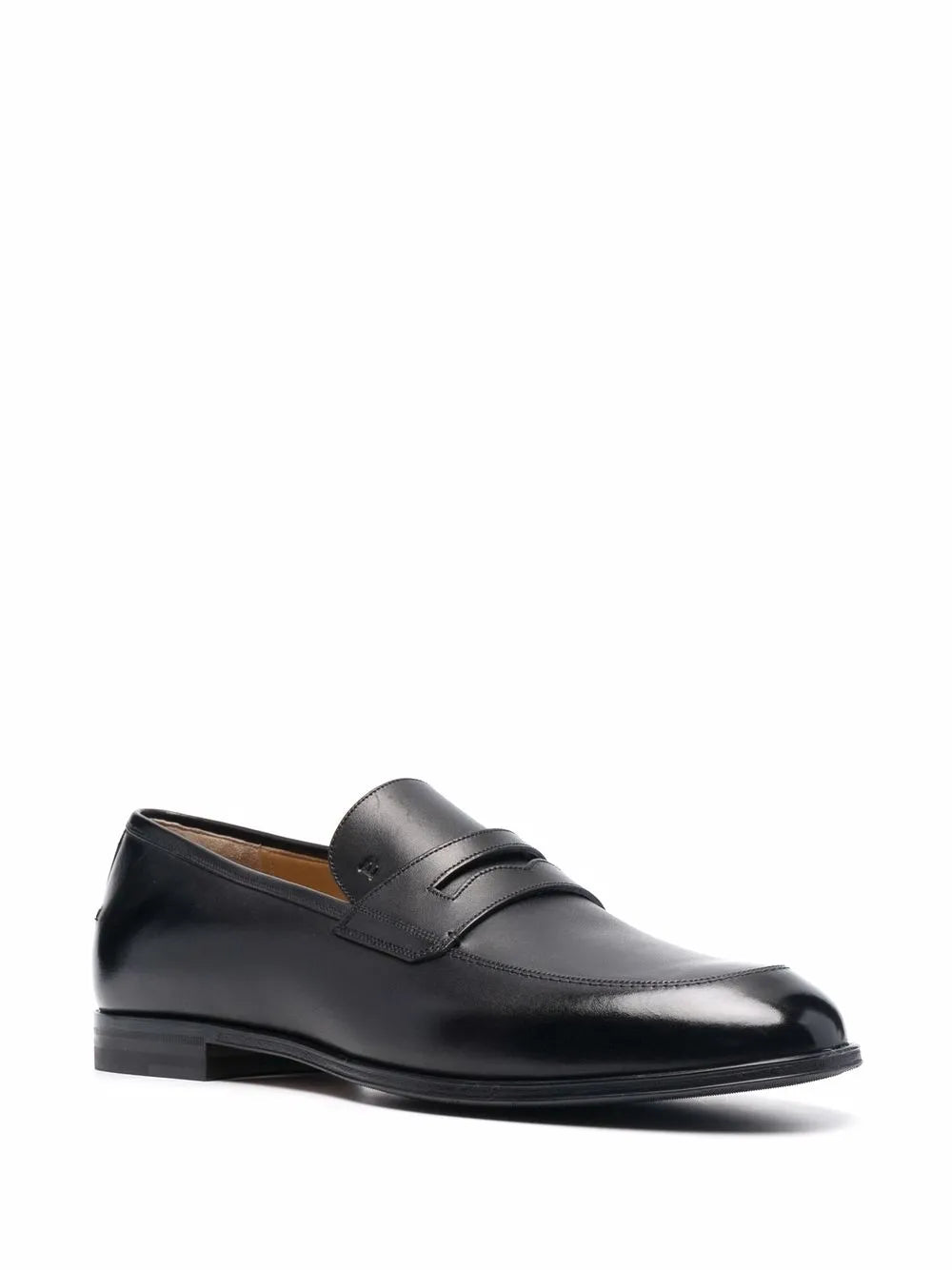 Bally Webb Men's Calf Leather Penny Loafer In Black wide foot morphology