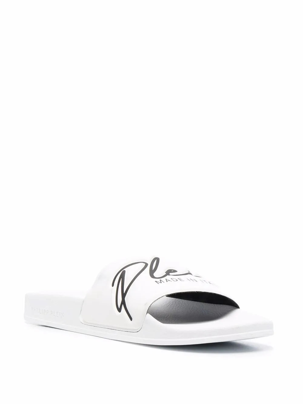 Philipp Plein embossed logo slides