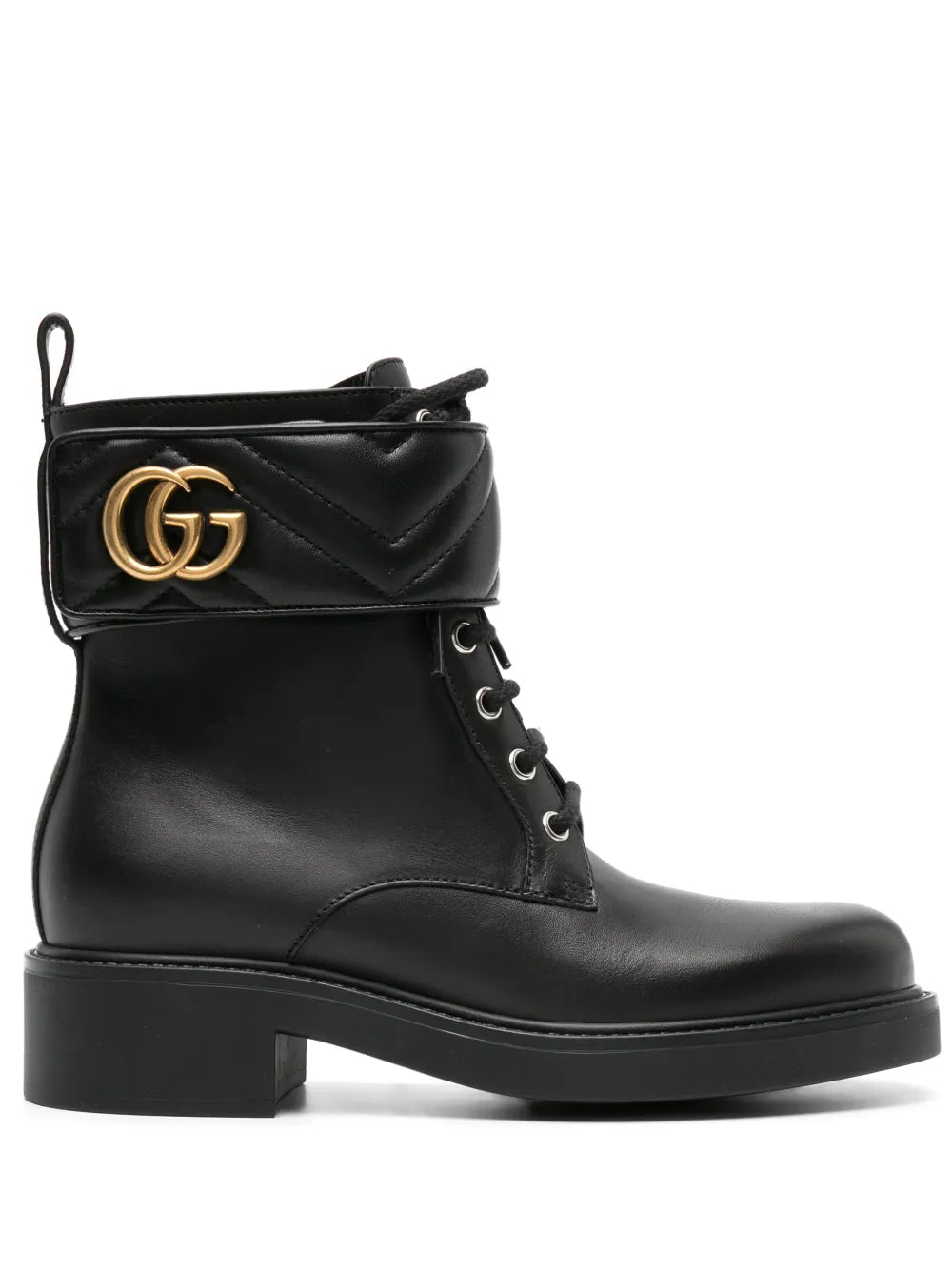 Gucci Double G-plaque ankle boots