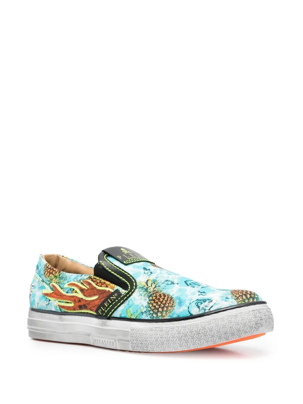 Philipp Plein Flame slip-on sneakers
