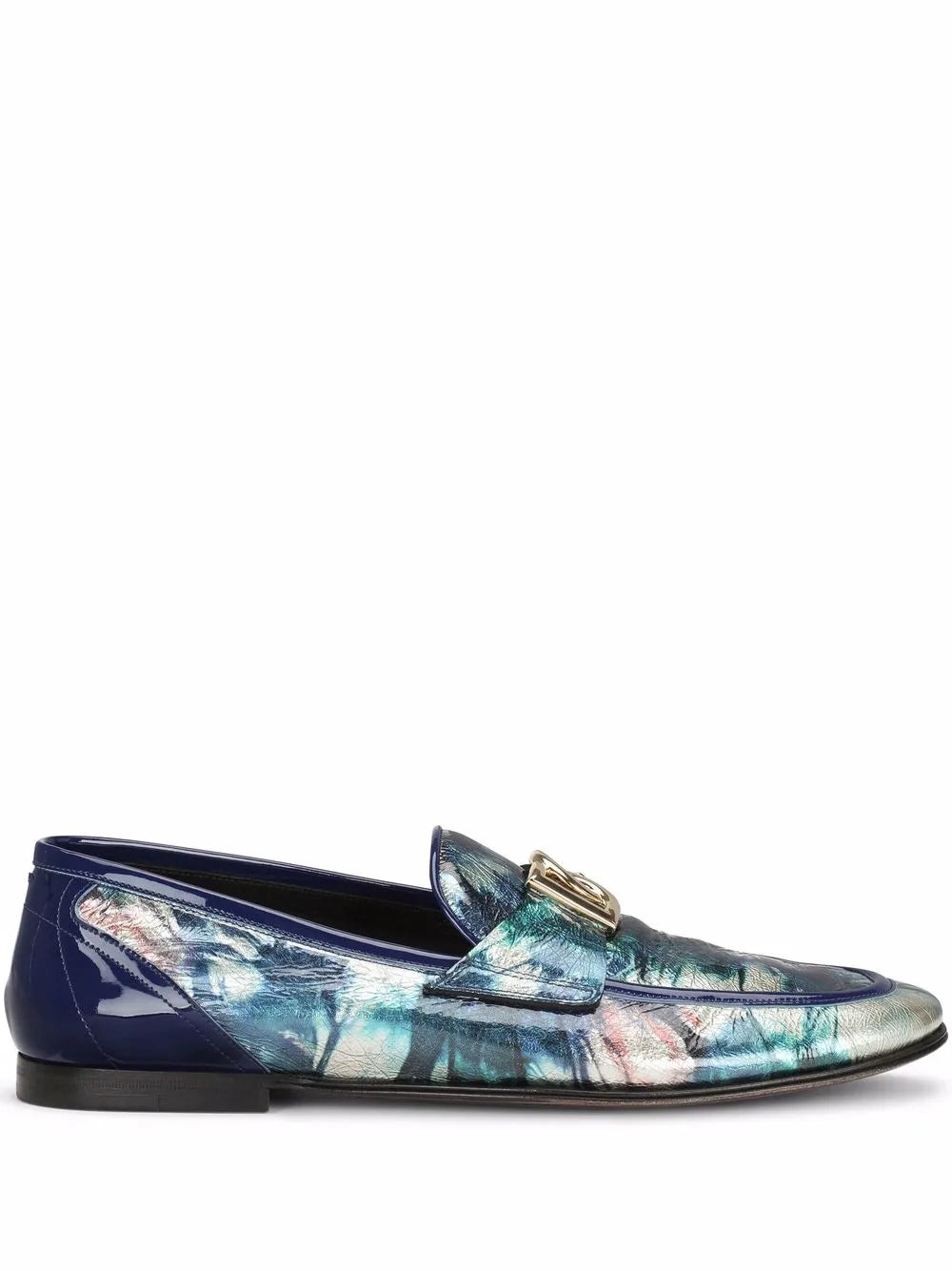 Dolce & Gabbana Ariosto abstract-print slippers