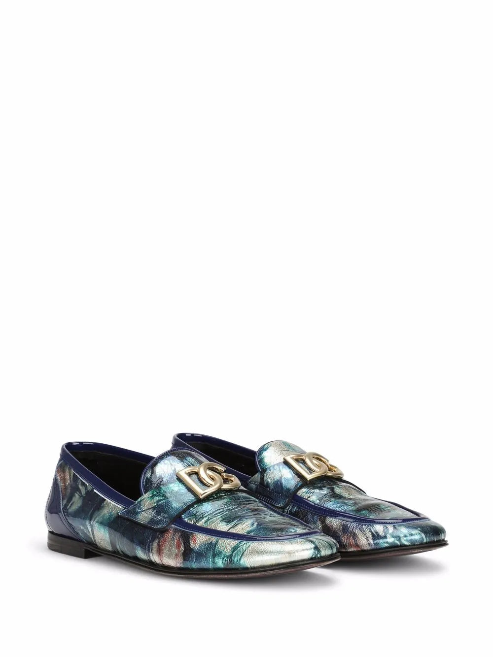 Dolce & Gabbana Ariosto abstract-print slippers