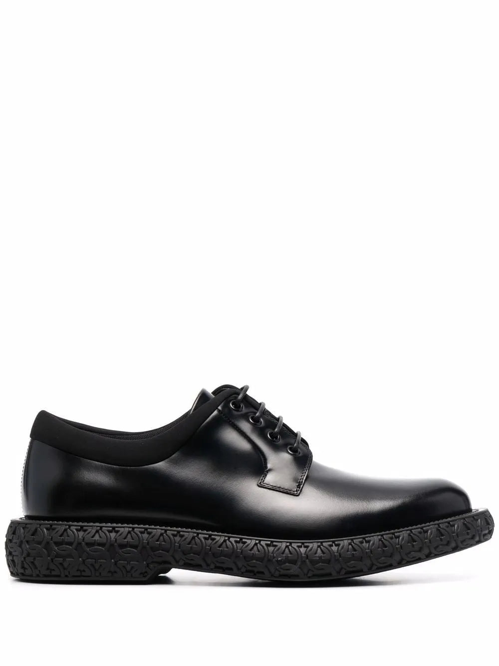 Ferragamo Mark leather Derby shoes