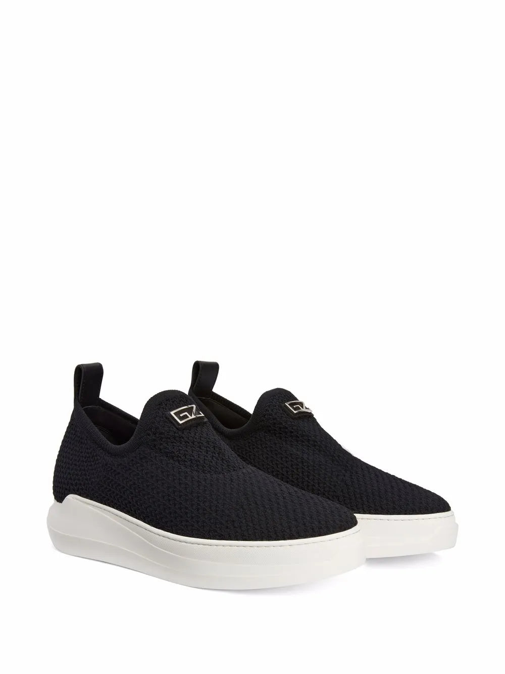 Giuseppe Zanotti Tyrian knitted upper slip-on sneakers