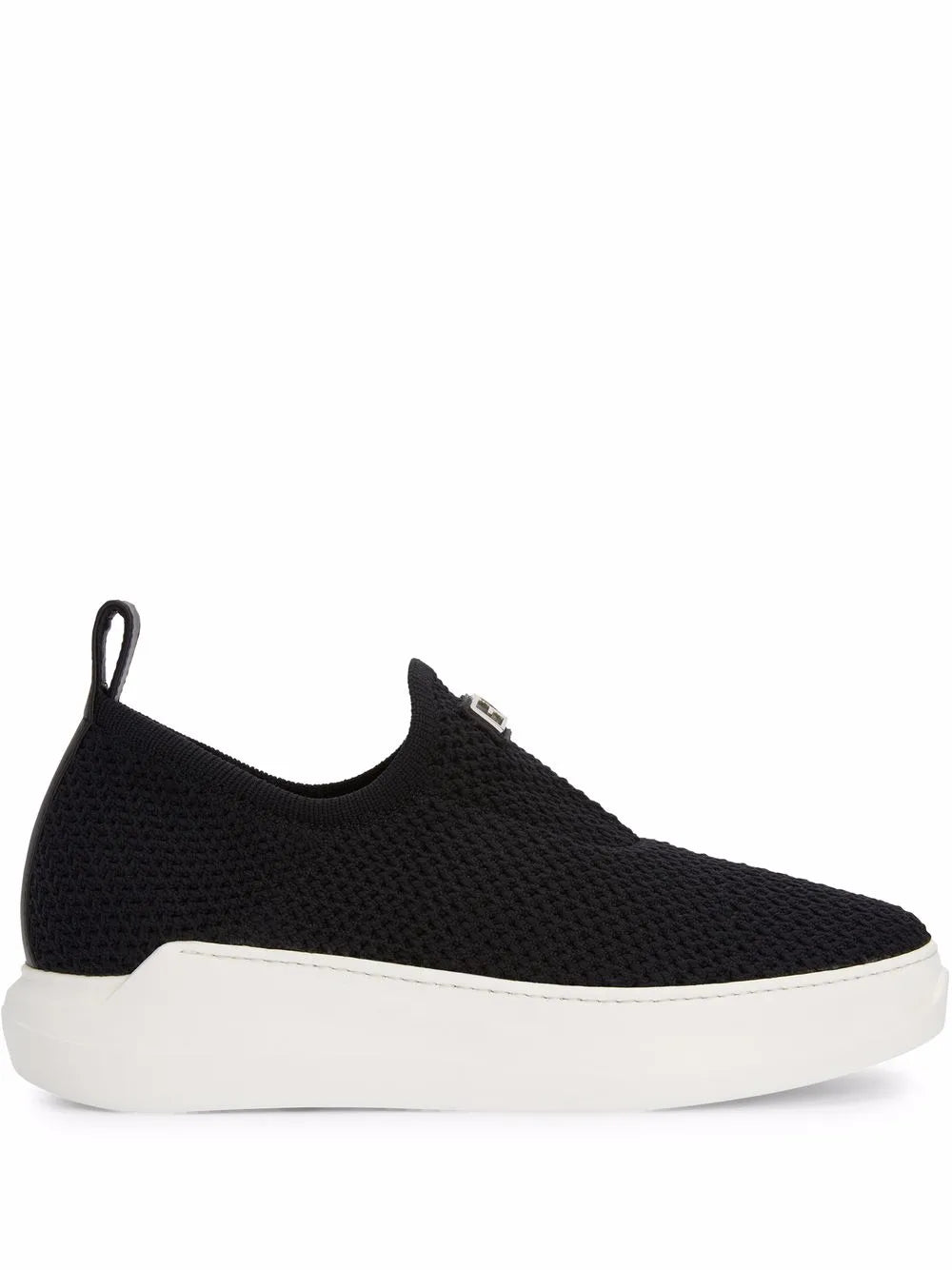Giuseppe Zanotti Tyrian knitted upper slip-on sneakers