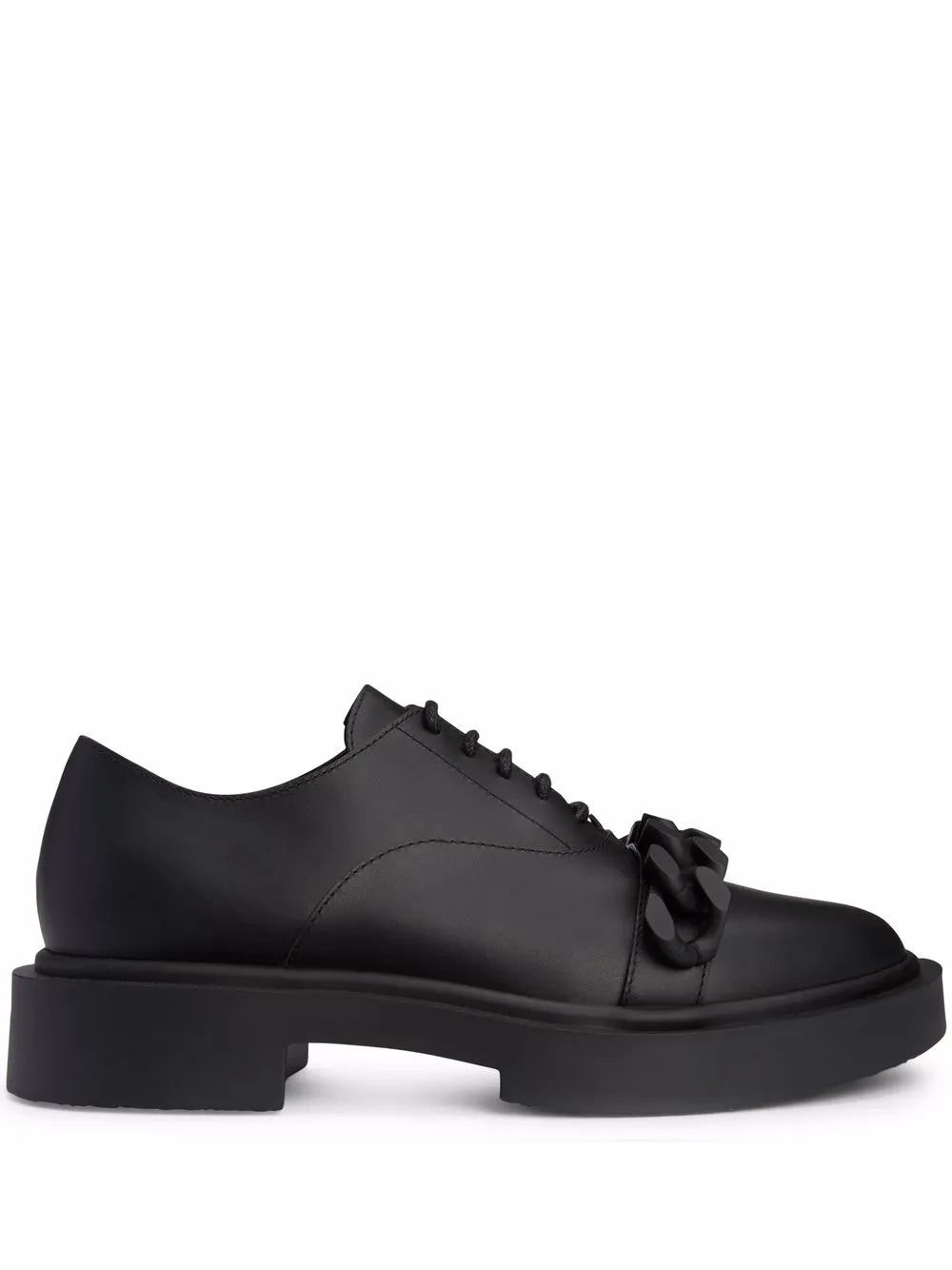 Giuseppe Zanotti Adric chain-trim lace-up shoes