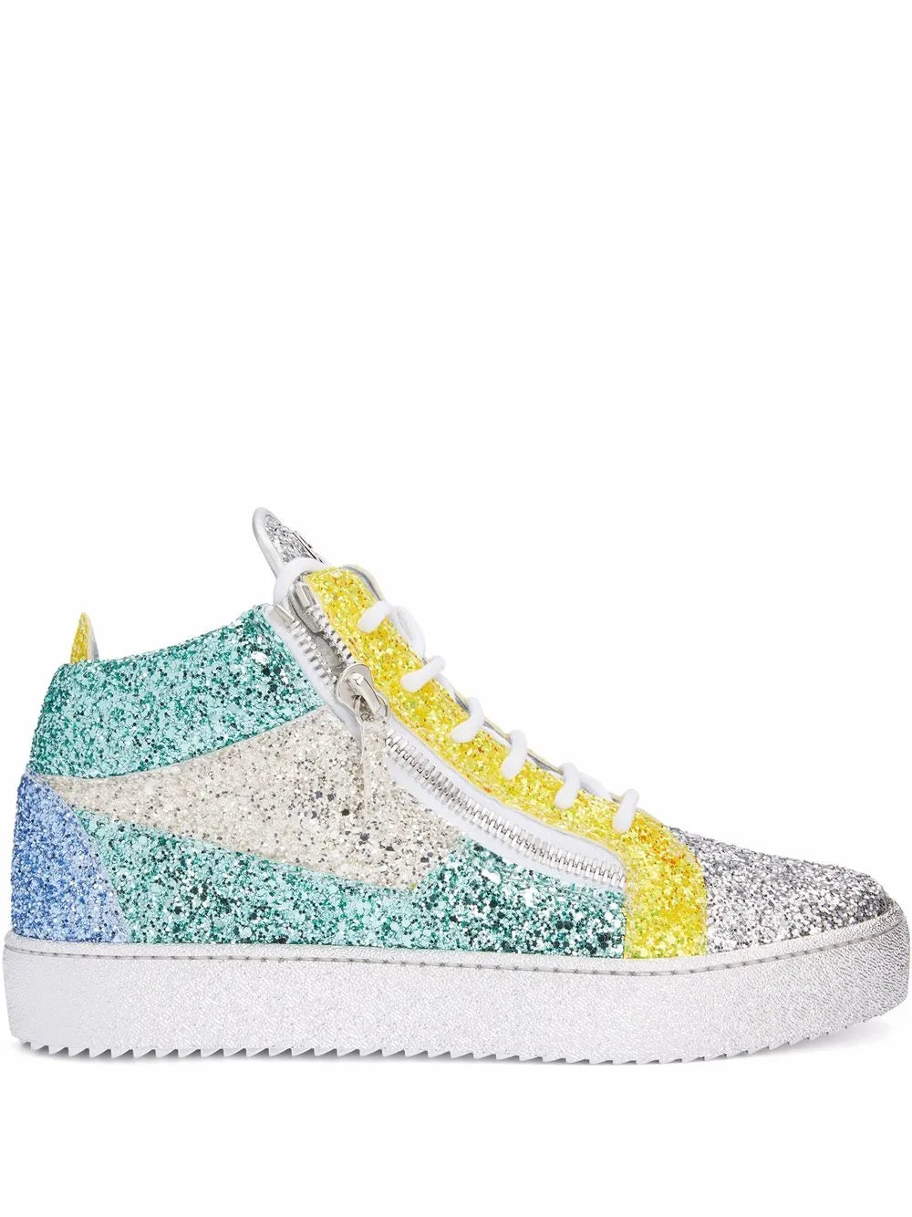 Giuseppe Zanotti Kriss glitter high-top sneakers