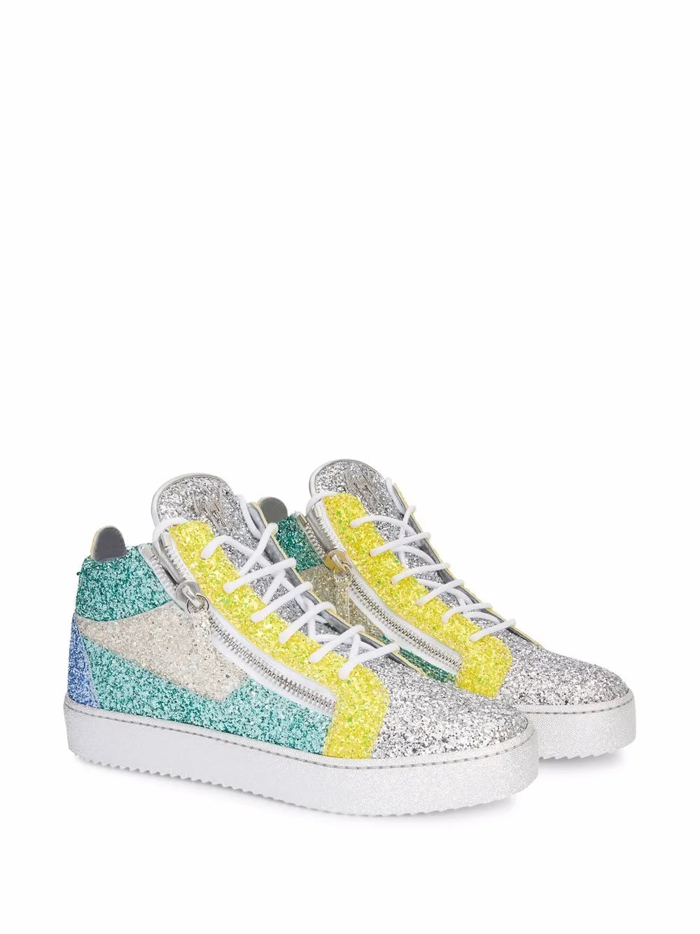 Giuseppe Zanotti Kriss glitter high-top sneakers