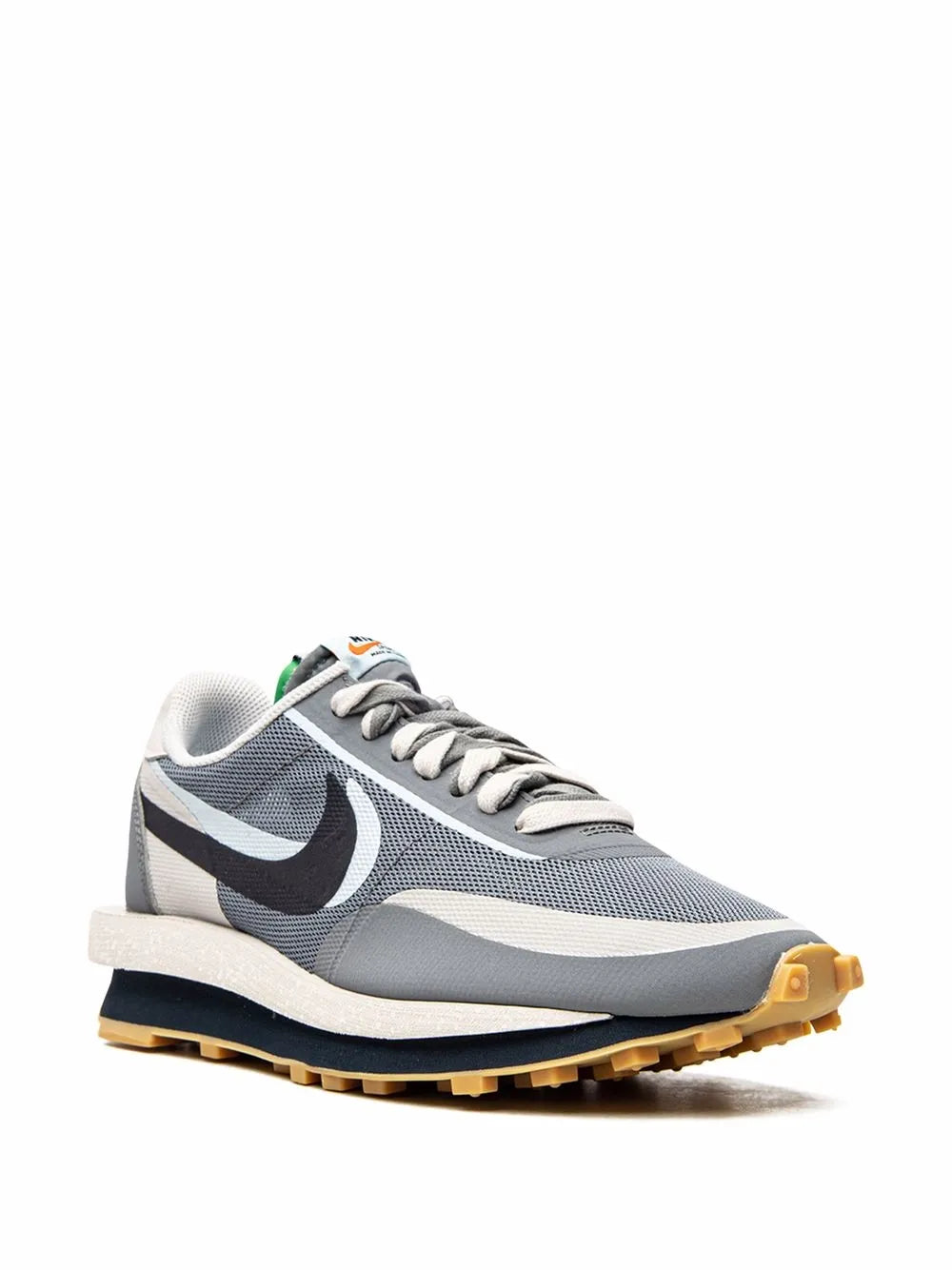 Nike x CLOT x sacai LDWaffle "Cool Grey" sneakers